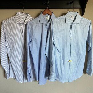 Brooks Brothers Mens Regent Dress Shirt (3 pack) 14 1/2 - 34